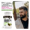 Maca Negra 100 Pura Bioherb 180 Cápsulas Suplemento