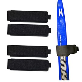 Mt. Sun Gear Cross Country Ski Wraps (Pack 4 - Black)