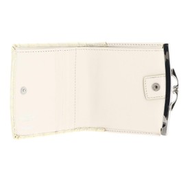 Golden Head Cayenne RFID Protect French Coin Purse Wallet Cream, cream