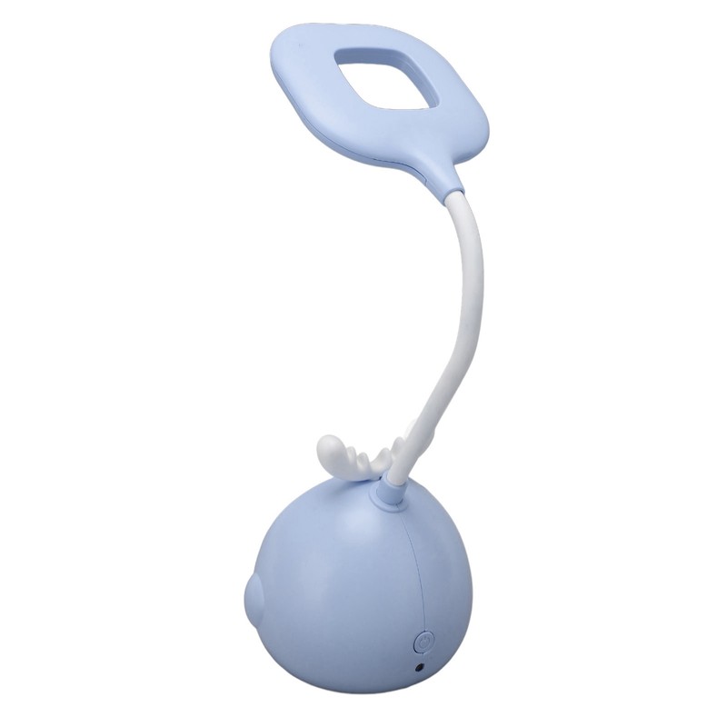 LED Desk Lamp Eye Protection Gentle Uniform Lighting Flexible Hose