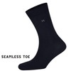 SMG® Mens 12 Pair Pack Cotton Casual Smart Design Contrast