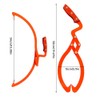 Pilarmuture 20" Log Tongs,Heavy Duty Timber Claw Hook with Dragging