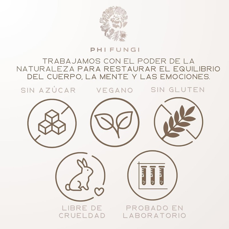 Extracto de Reishi, Shiitake y Melena de León de Doble