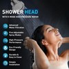 Mist Filtered Shower Head Filter for Hard Water with 5-mode