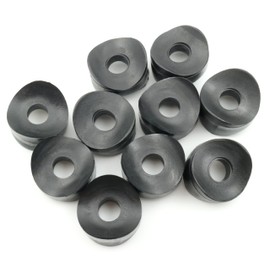 Design61 10x Saddle Spacers Double-Sided Spacers Washers L 5 mm x Diameter 25/8.2 mm M8 Round HD Polyethylene