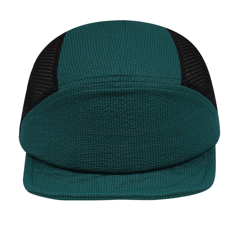 CLAPE Mesh Cap Men's Short Peak 5 Panel Baseball Cap