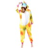 Unisex Adult Pajama Plush Onesie One Piece Unicorn Animal Costume