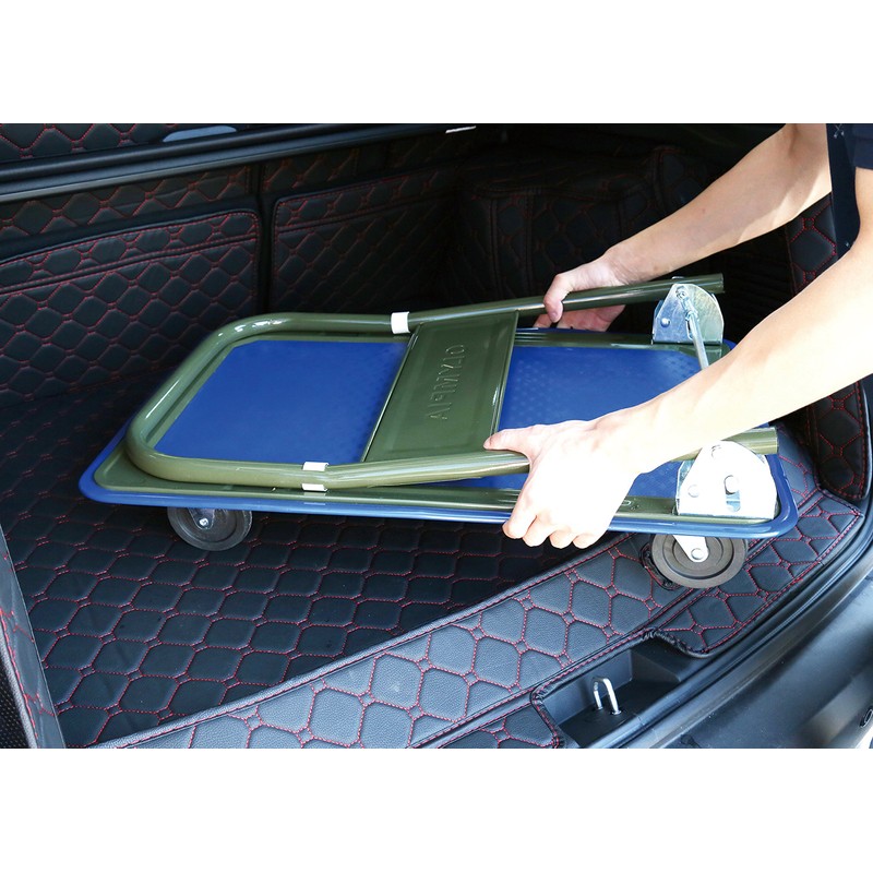 Olympia Tools 85-180 Folding & Rolling Flatbed Cart for Loading,