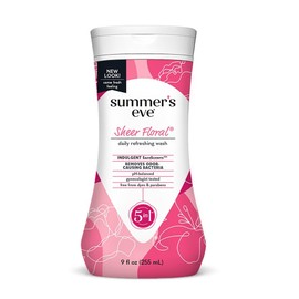 Summer´s Eve, Gel de Cuidado Íntimo Femenino Sherr Floral, Protege de Malos Olores y Valancea el PH, Prevenir y proteger frente a agresiones microbiológicas externas e irritaciones, 266 ml