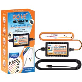 ROVE Dash Cam Hardwire Kit | USB Type C Port | for ROVE R2, R2-PRO and R3 Dash Cam...