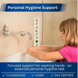 Autism Washing Hands Visual Aid –Independent Hand Washing for Kids –SEN –Autism Learning Resources –Visual Timetable for Autistic Children–Flash Cards