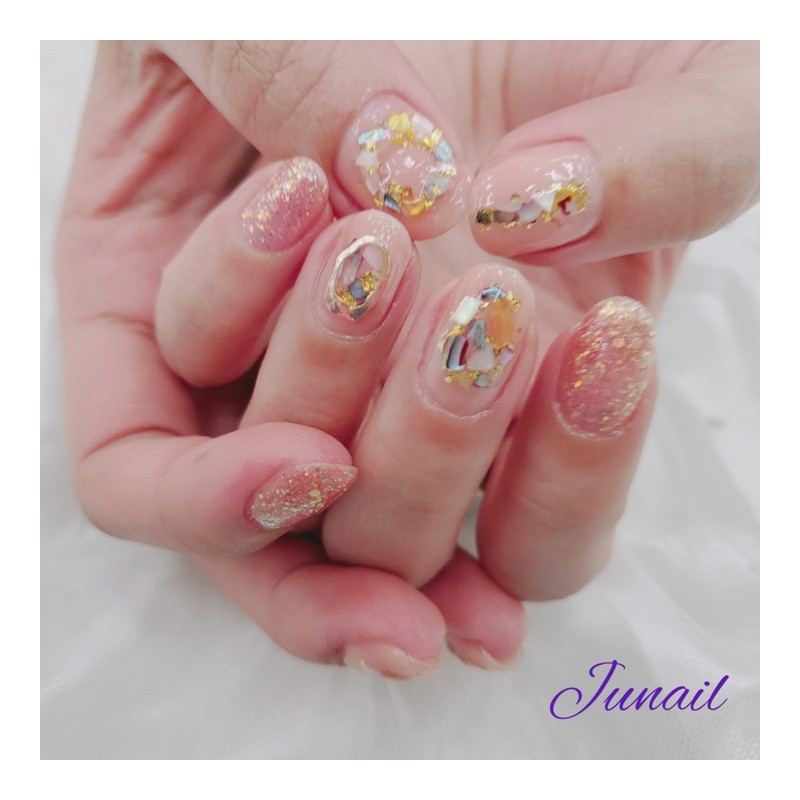  Autumn handmade nail tips ✨ - Short C curve