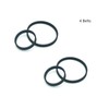 Replacement Belts for Shark APEX UpLight Lift-Away DuoClean Vacuum, Compatible