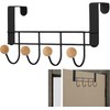Gancho para Puerta Organizador de Espacio 4cm Resistente para Ropa