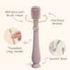 Moonkie Baby Finger Toothbrush Tongue Oral Cleaner Kit for 3
