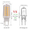 KAPATA 4W G8 LED Bulb Dimmable Soft White 2700K Equivalent