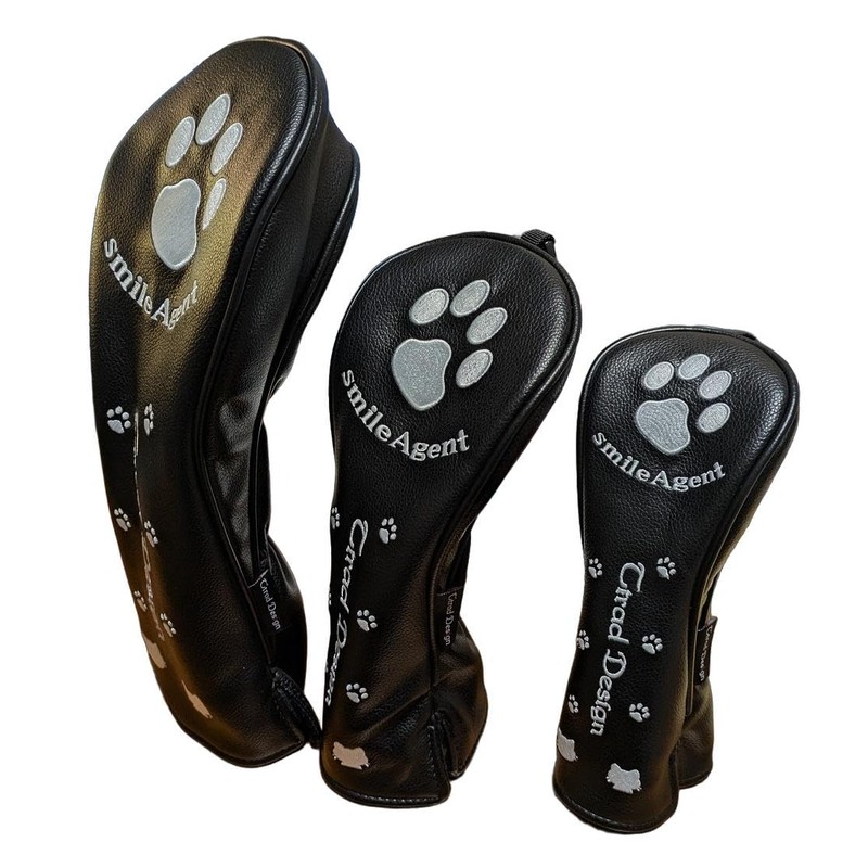 Golf sahc1741 Smile Agent Paw Embroidered Paw Series Driver Fairway