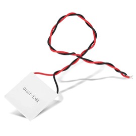 ASHATA TEC1-12710 Thermoelectric Cooler Peltier Cooling Plate Module, DC 12 V Semiconductor Cooler, 40 x 40 mm