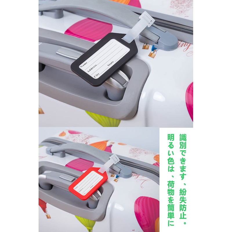 DFsucces Luggage Tags, Name Tags, Luggage Tags, Bag Name Tags,