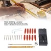 2‑Hole Drilling Guide Locator 15 Degree Positioner Tools Kit for