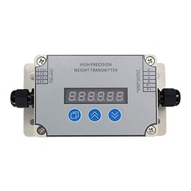 Digital Load Cell Amplifier, Output 4-20mA/0-10V/RS485, Accuracy ±0.05% FS,6 Digit LED Display (0-10V)