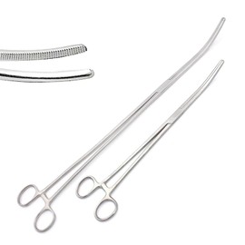 PRECISE CANADA: 2 Pean Forceps Curved 14" & 18" Hemostat Locking Clamp Instrument