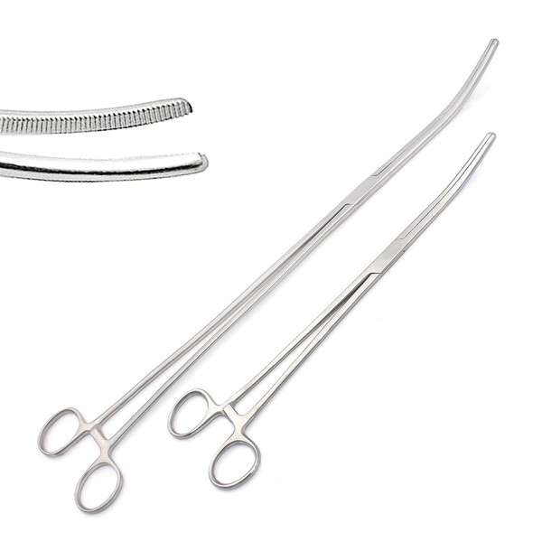PRECISE CANADA: 2 Pean Forceps Curved 14" & 18" Hemostat