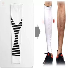 육프로컬렉션 종아리 보호대 화이트 M 남자종아리압박밴드 Luxpro Collection Calf Protector White M Men's Calf Compression Band