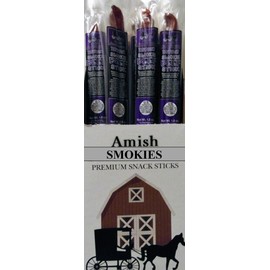 Premium Amish Beef Sticks - 21ct - Individually Wrapped (Teriyaki)