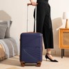 Eeeza Luggage Sets 3 Piece, Suitcases with Wheels, ABS Hard