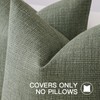 Artscope Set of 1 Cushion Cover, Plain Throw Cushion Cover,