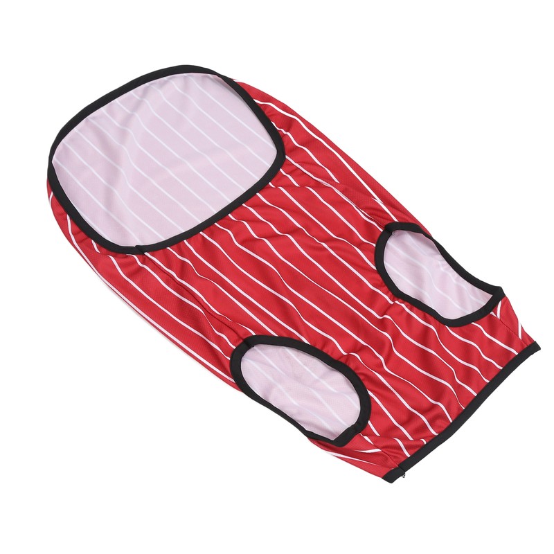 Pet Vertical Stripes Vest Vertical Stripes Classic Loose Prevent Sunburn