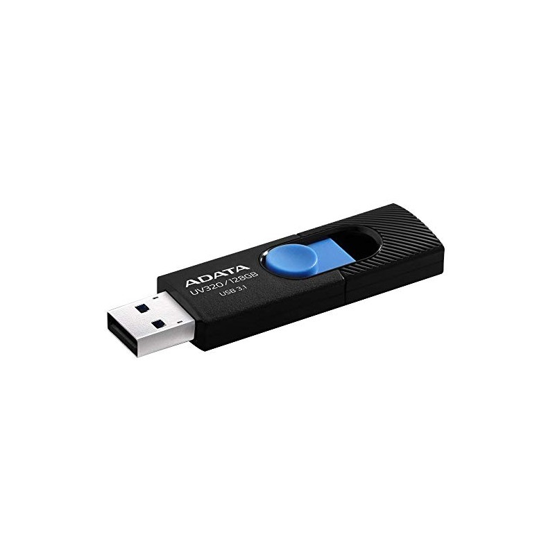 ADATA 128 GB Memoria Flash USB 3.1 Deslizable Color Negro