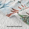 HORIMOTE HOME Botanical Quilt Set King Size 3 Pieces, Green