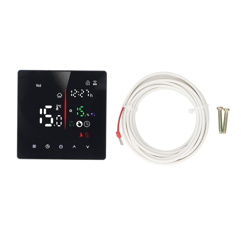 Smart Touchscreen Digital Thermostat, APP Control, 90‑240V LED Display 7