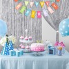 Sinmoe 2 Pieces Glitter String Curtain Panels Cotton String Curtain