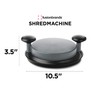 FusionBrands ShredMachine-The Quick, Easy to Use Alternative to Bear Claws