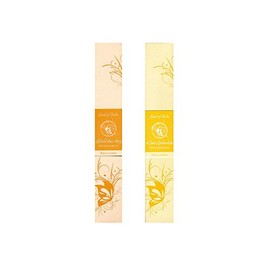 Indian Incense Sticks Set of 2 Spa Soul of India Fair Trade: Happy Heart and Clear Thoughts, 1 Pack of 10 Sticks