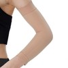 Arm Compression Shaper Sleeve 2P - Elastic Sports Arm Support Women's Black 2P 2ea