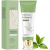 Gel Exfoliante Facial de Té Verde con Triple Enzima para
