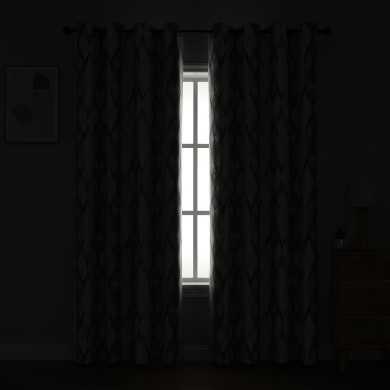 BULLPRINCESS Blackout Curtains 84 Inch Length 2 Panels Set for