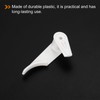 PATIKIL 3mm Lamp Shade Clips for Ceiling Flush Mount, 15