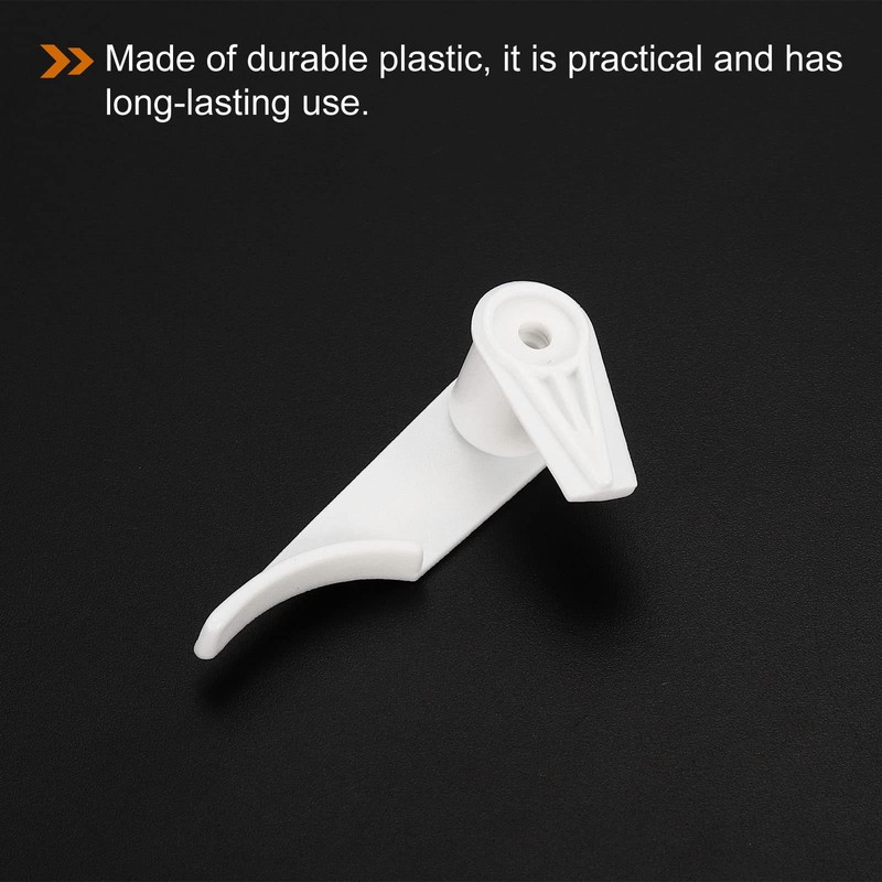 PATIKIL 3mm Lamp Shade Clips for Ceiling Flush Mount, 15