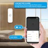 UHPPOTE 2.4GHz WiFi Vibration Sensor Shock Alarm Detector for Door