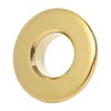 BWE Sink Basin Trim Overflow Ring Cover Gold Bathroom Vessel