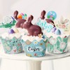 Easter Cupcake Wrappers and Toppers, Pack of 48 Easter Cupcake