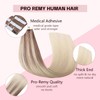 Sweetmet 3rd-Generation Invisible Tape in Hair Extensions Real Human Hair