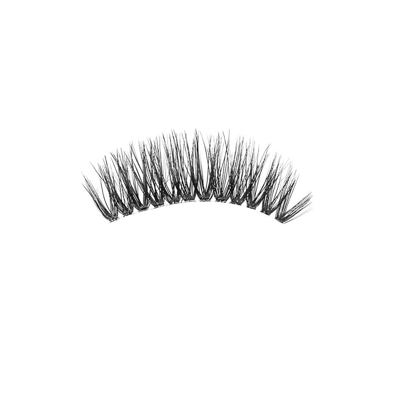 GOC, Pestañas postizas con efecto 3D, Cabello sintético, Ligeras y
