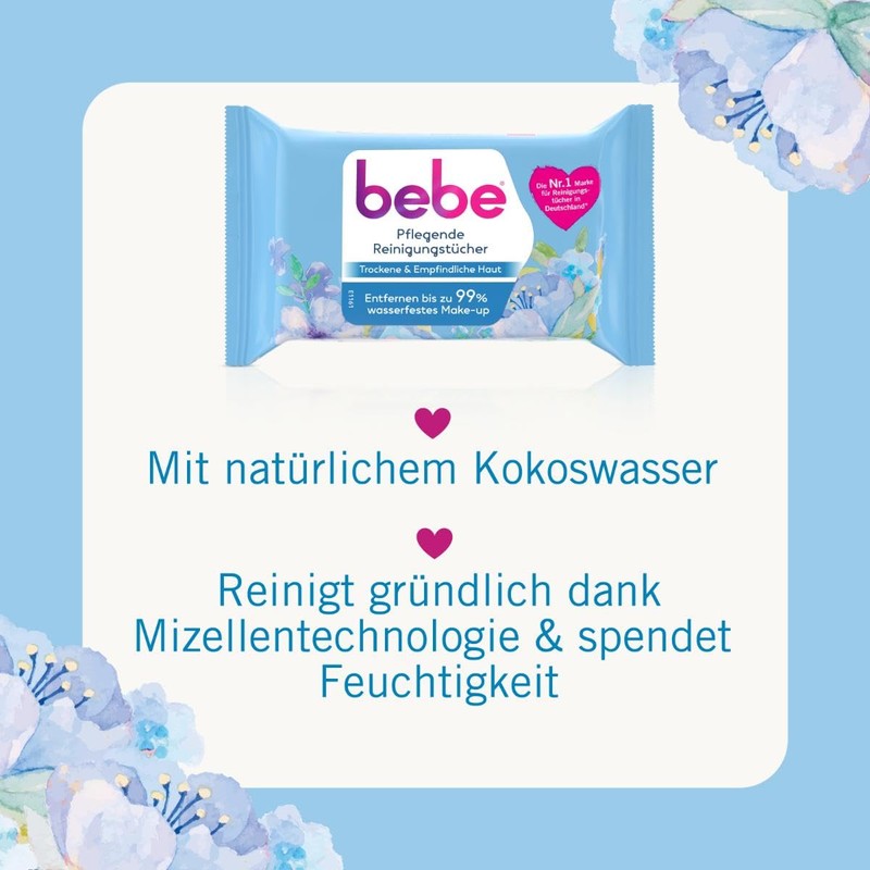 bebe Face Care Routine Set, Cleansing and Care