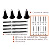 Pyrasport Kit Chupones para Canastilla con Correas y Tornillería de
